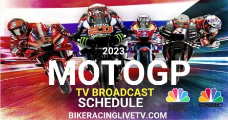 MotoGP 2023 Season TV Schedule Live Stream