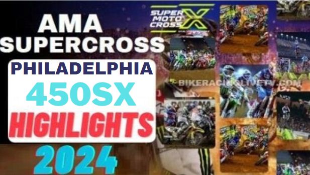 Philadelphia AMA Supercross 450 Highlights 2024
