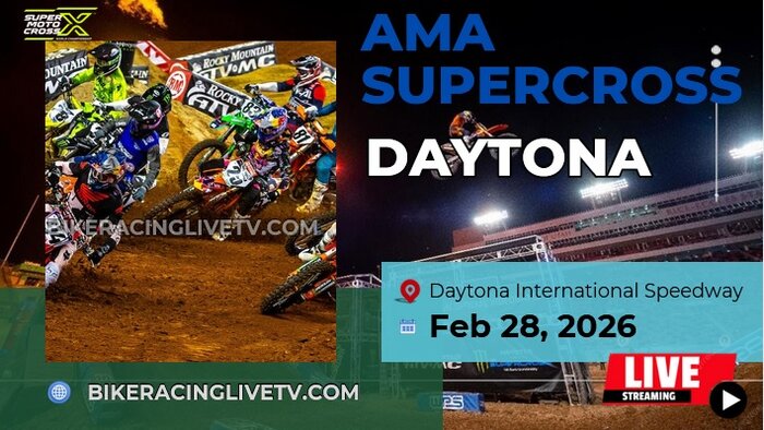 [Live] AMA Supercross Daytona Stream & Replay 2026 - Rd 8