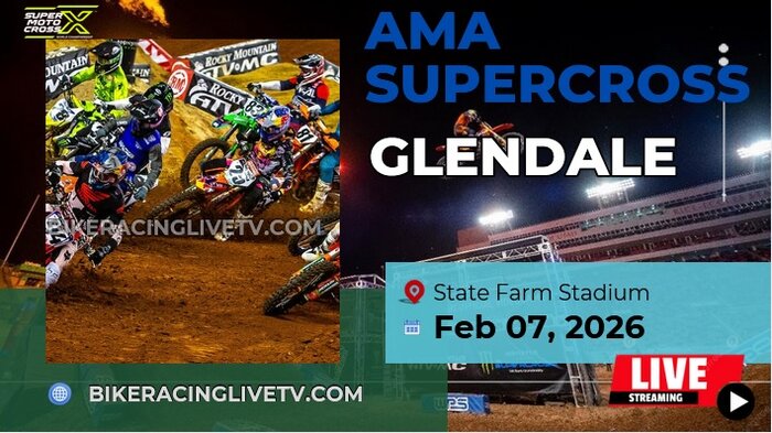[Live] AMA Supercross Glendale Stream & Replay 2026 - Rd 5