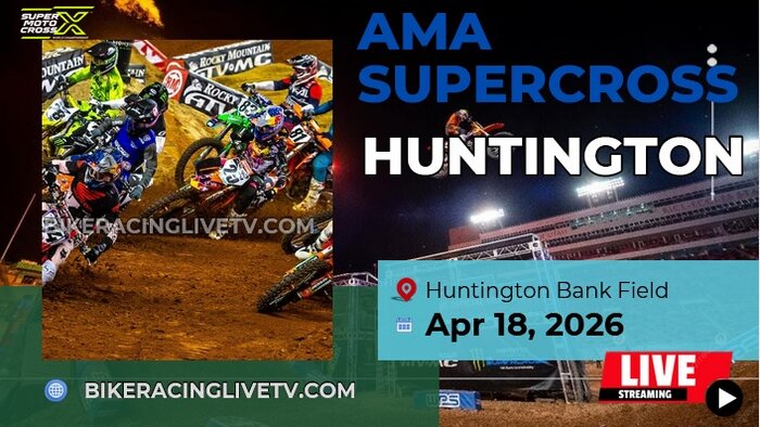 [Live] AMA Supercross Huntington 2026 Stream &  Replay - Rd 14