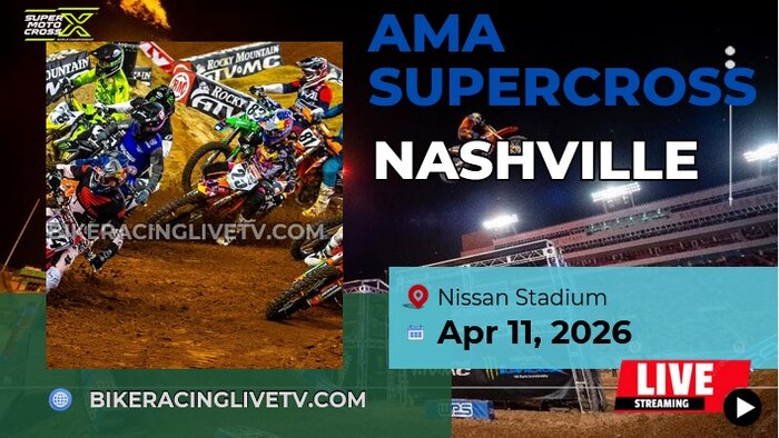 [Live] AMA Supercross Nashville Stream & Replay 2026 - Rd 13