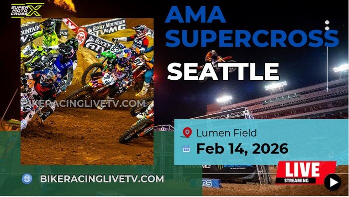 [Live] AMA Supercross Seattle Stream & Replay 2026 - Rd 6