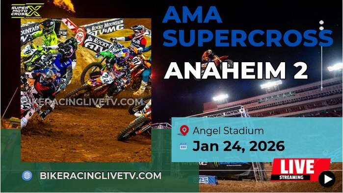 Anaheim 2 Supercross At Angel Stadium Live Stream Full Replay