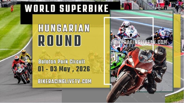 {Round 4} 2026 Hungary SBK Race 1 Live Stream & Replay