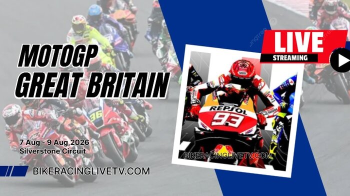 (Round 13) 2026 British MotoGP Race Live Stream: Full Replay