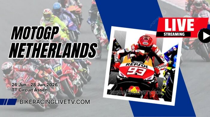 (Round 11) 2026 Dutch MotoGP Race Live Stream: Full Replay