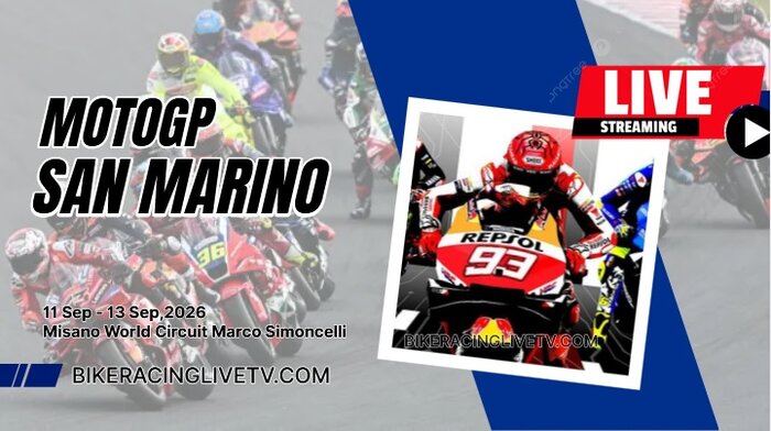 (Round 15) 2026 San Marino MotoGP Race Live Stream: Full Replay