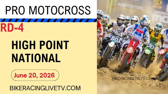 (Round 4) 2026 High Point MX Race Live Streaming & Replay
