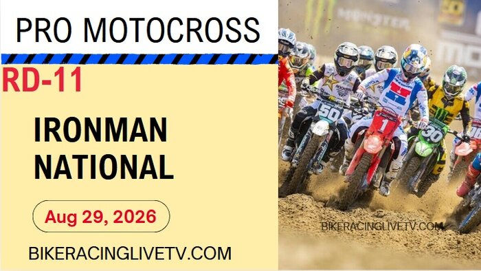 (Round 11) 2026 Ironman MX Race Live Streaming & Replay