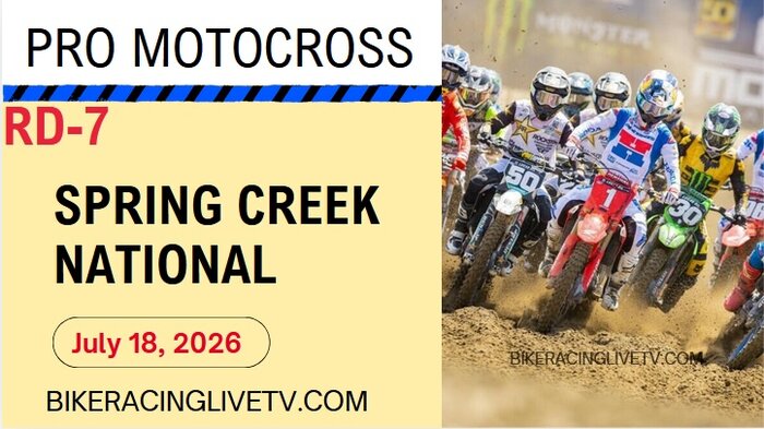 (Round 7) 2026 Spring Creek MX Race Live Streaming & Replay
