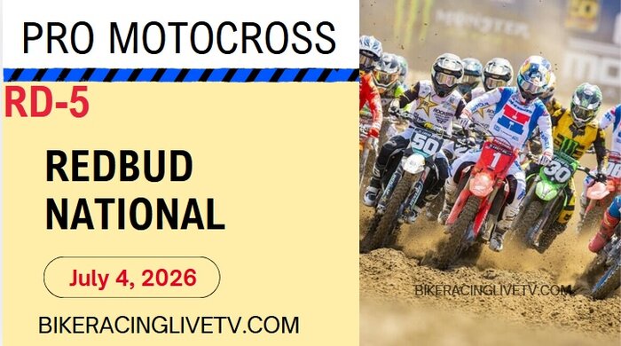 Watch Redbud National Motocross Live Stream
