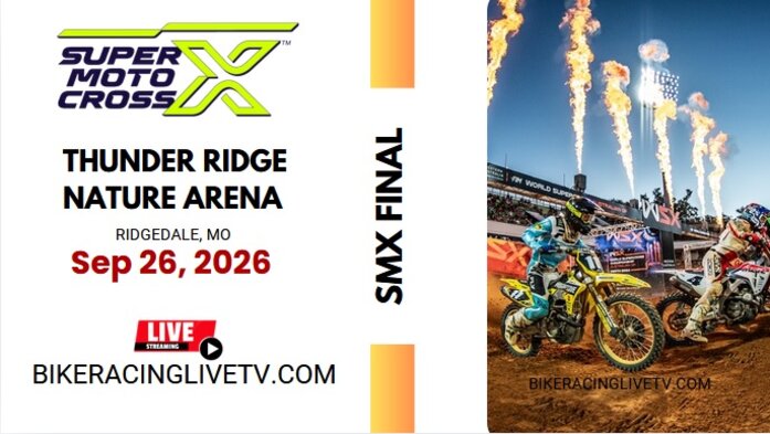 [Live] SMX World Championship Ridgedale 2026 Stream &  Replay - Final