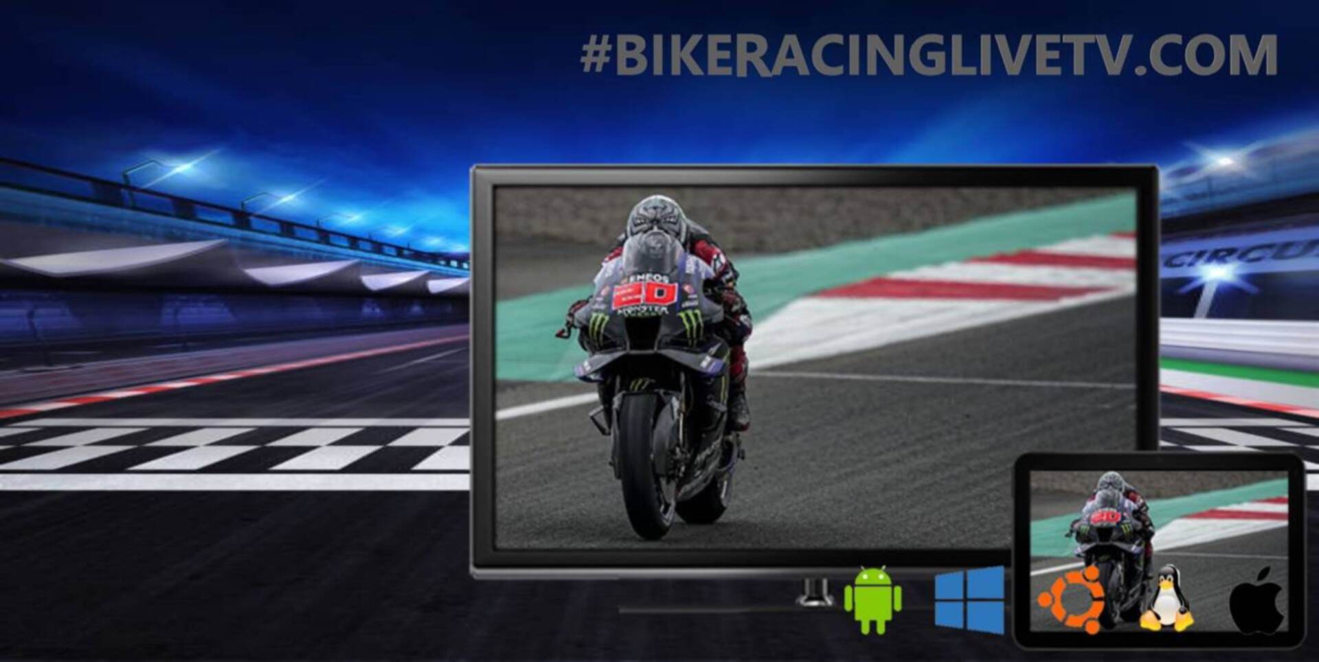 Bike Racing Live TV 2025: MotoGP, WSBK & MXGP slider